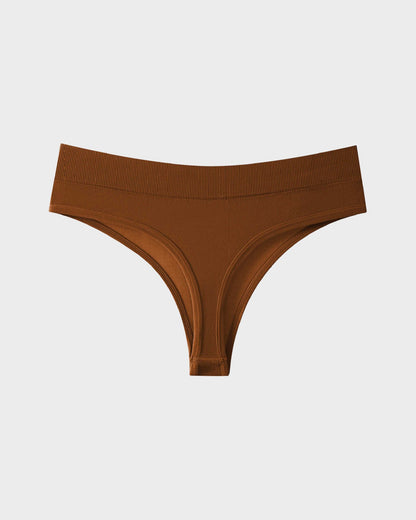 Comfort Seamless Sport Thong Panties (9 Pack)